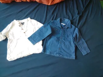 Lot de 2 chemises