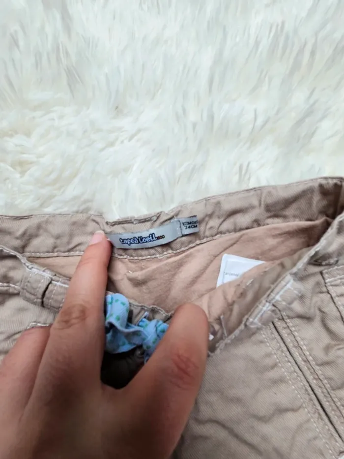 Pantalon Cargo 12 mois Tape à l'oeil - photo numéro 2