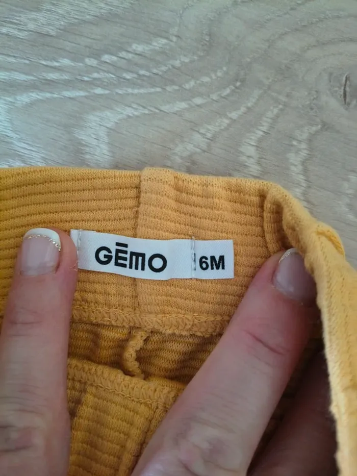 Ensemble pantalon brassière pull garçon 6 mois - photo numéro 3
