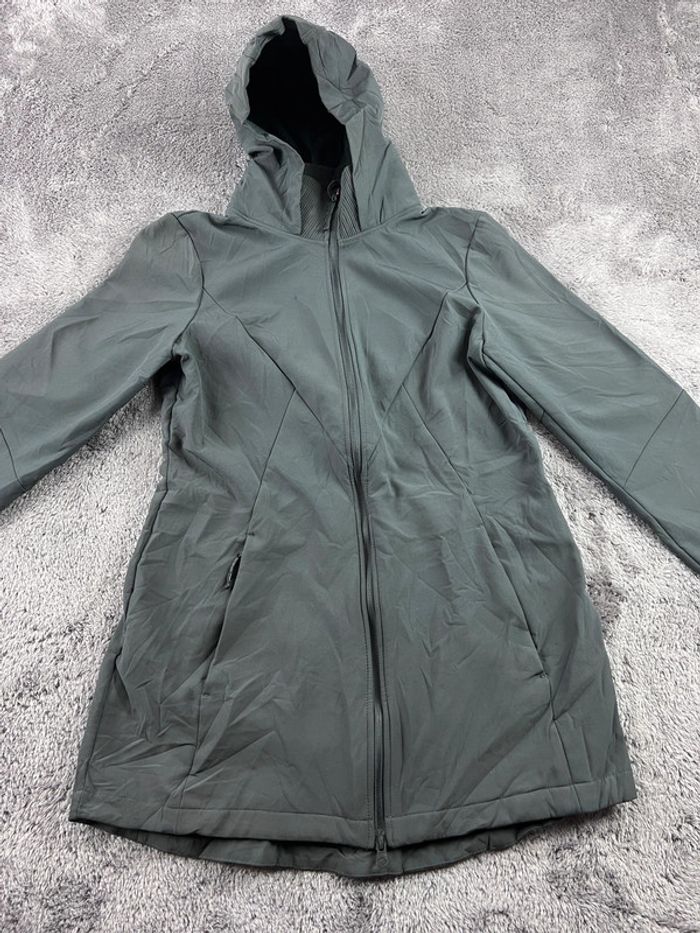 Manteau Imperméable Champion Gris – Femme Taille M - photo numéro 6