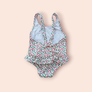 🔸 Maillot de Bain 1 pièce à Jupon Fille - Bout'chou 18 Mois🔸