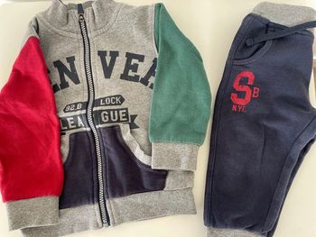 Ensemble jogging sweat capuche bébé