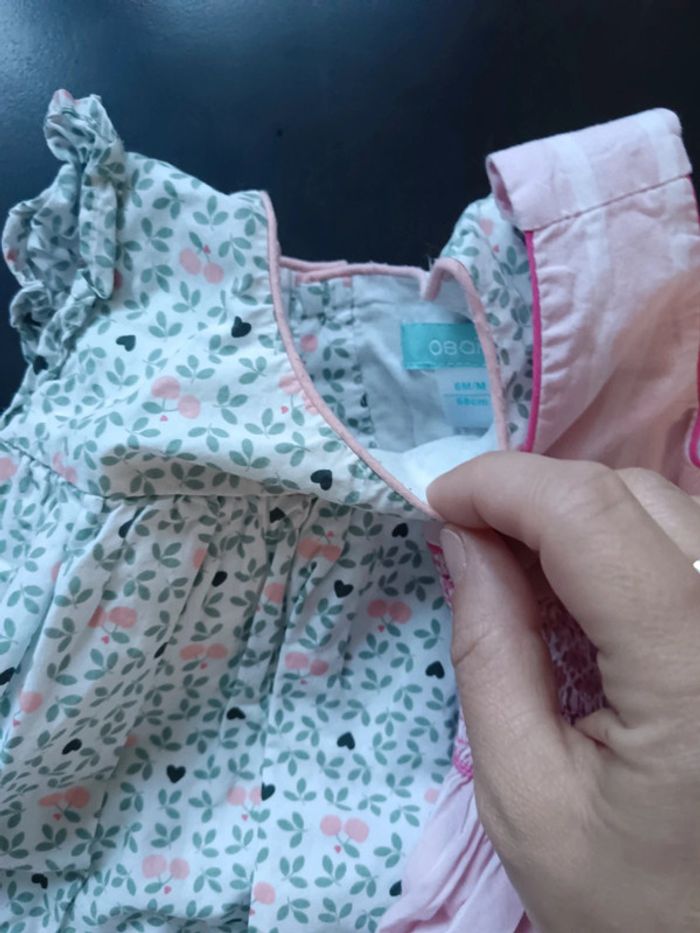Lot vêtements fille en 6 mois - photo numéro 2