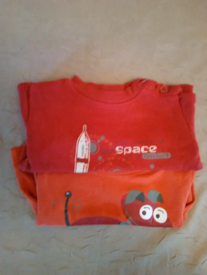 Lot t-shirts manches longues