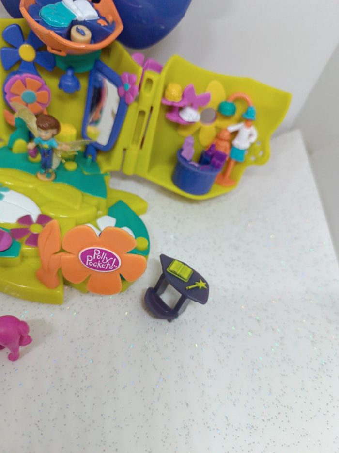 Fée fairy boutique blossom Polly pocket fleur flower mini small micro doll figurine licorne unicorn - photo numéro 9