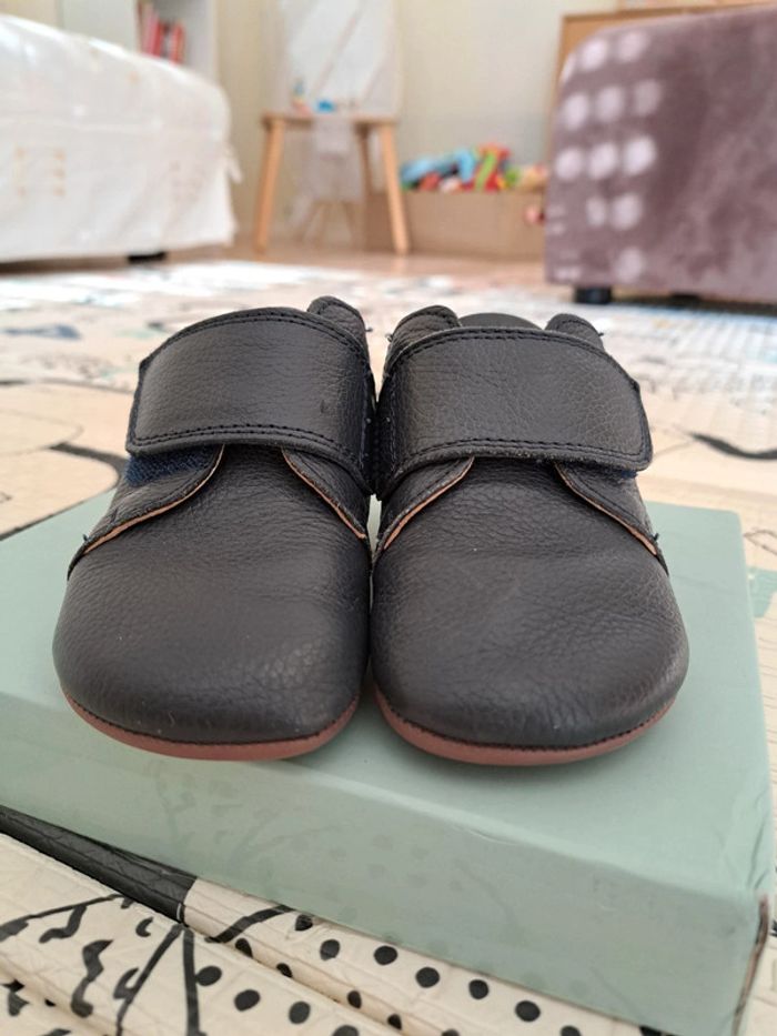 Chaussures bébé tout cuir bundgaard taille 22 - photo numéro 2