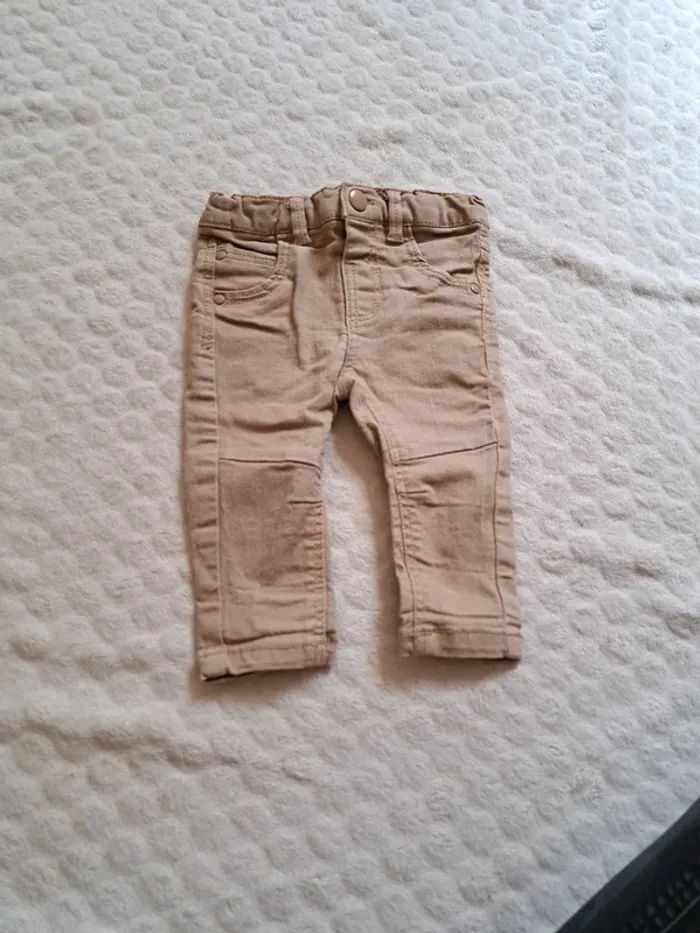 Lot de 3 pantalons bébé garçon – 6 mois – 3 marques différentes - photo numéro 4