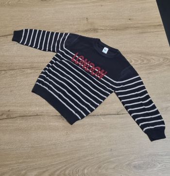 Pull en maille rayé 24 mois