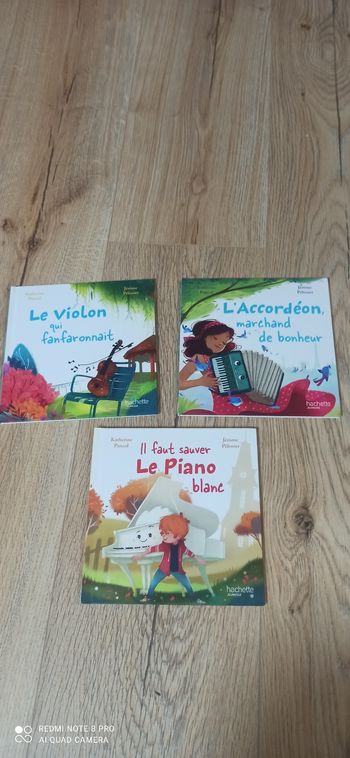 3 livres en avant la musique