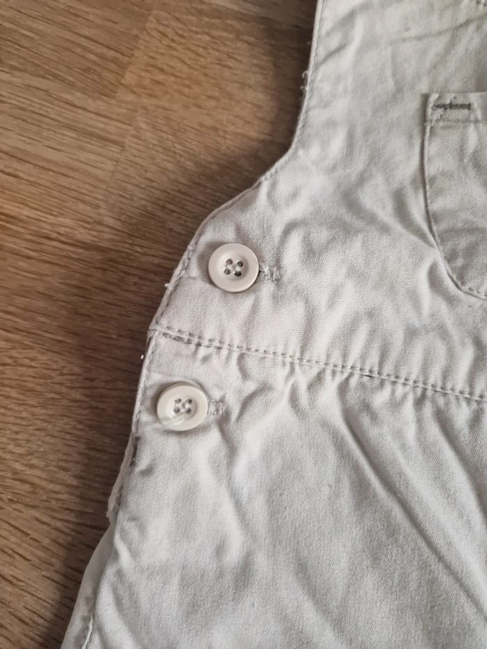Ensemble Salopette et tee-shirt 1 mois - photo numéro 3