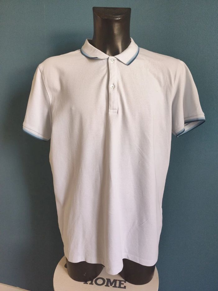 Polo bleu ciel taille XXL