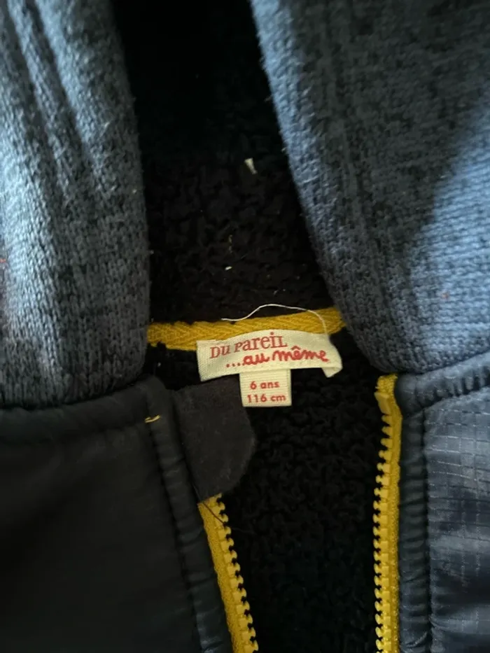 Blouson gilet chaud - photo numéro 3