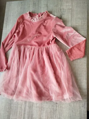 Robe en velours shein 6 ans