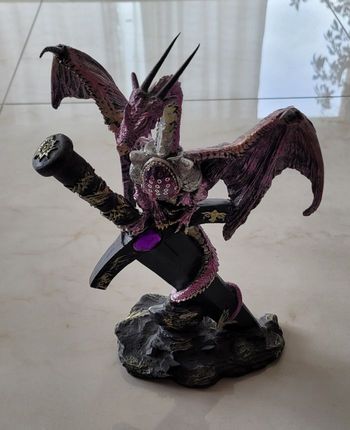 Statuette Dragon médiéval Décorative