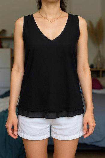 Top en tulle Vintage