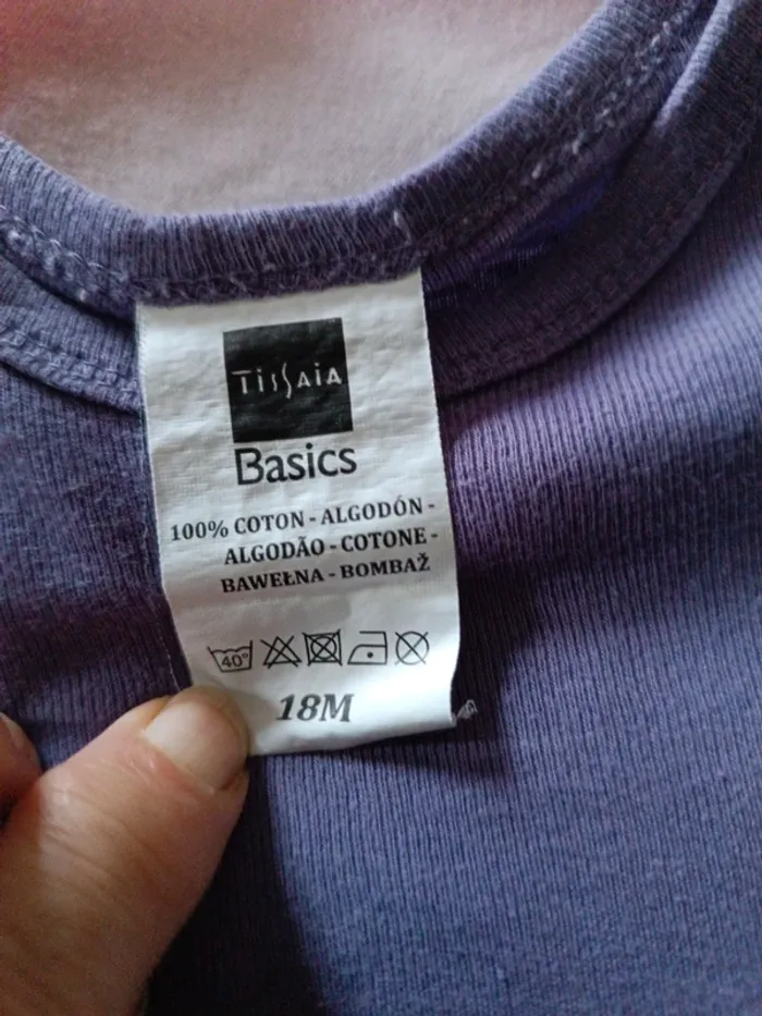 Body violet Tissaia 18M - photo numéro 4