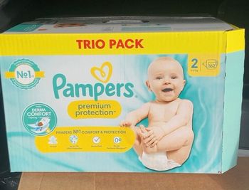 162 Pampers premium t2