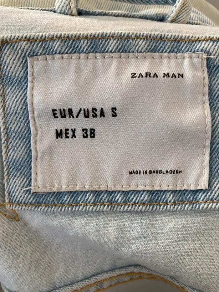 Veste jean Zara - photo numéro 3