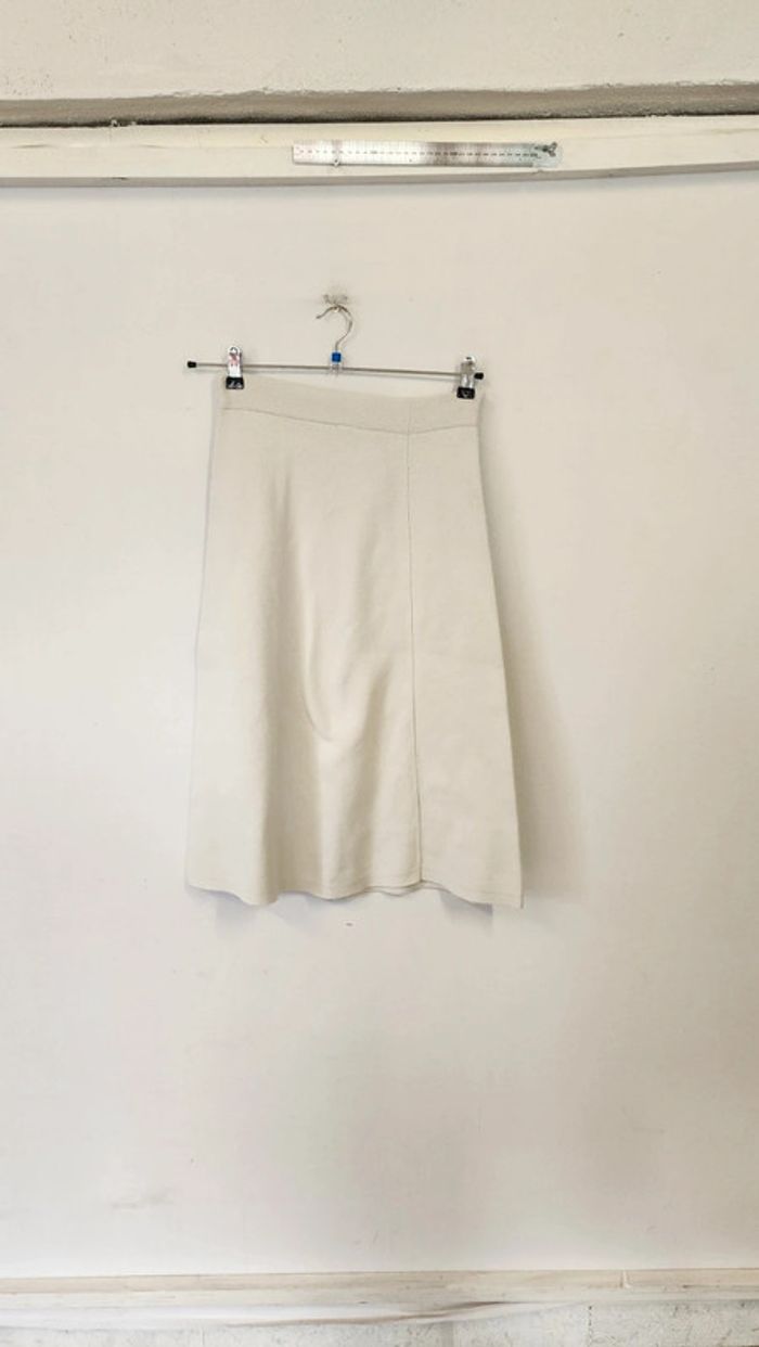 Jolie jupe en coton basique uniqlo taille S - photo numéro 2