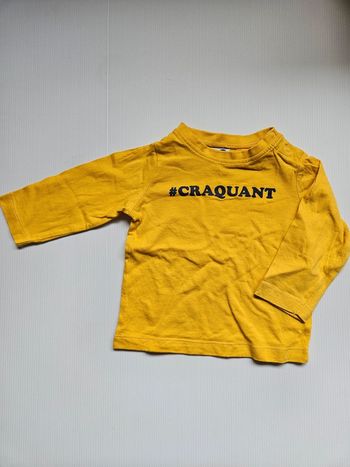 Tee shirt craquant
