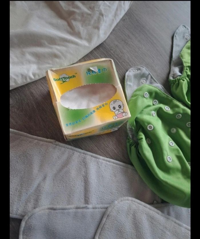 Lot de 5 couches lavables + 4 inserts + - photo numéro 4