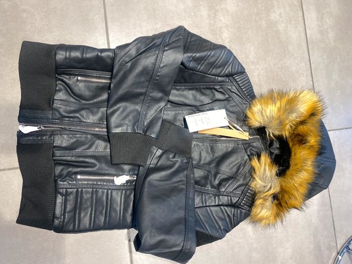 Veste simili cuir - photo numéro 5