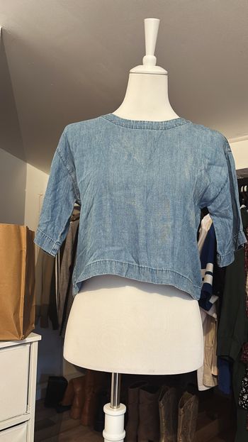 Blouse jean Forever 21 T36