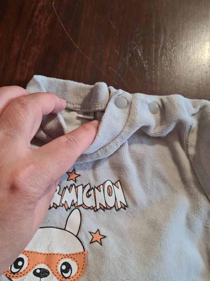 Pyjama velour 2 pièces - photo numéro 3