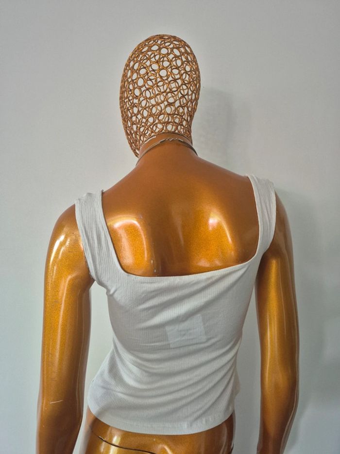 Top Blanc Femme - photo numéro 2