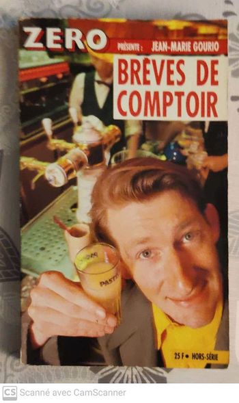 J-M Gourio : brèves de comptoir (volume 1) édition Zéro
