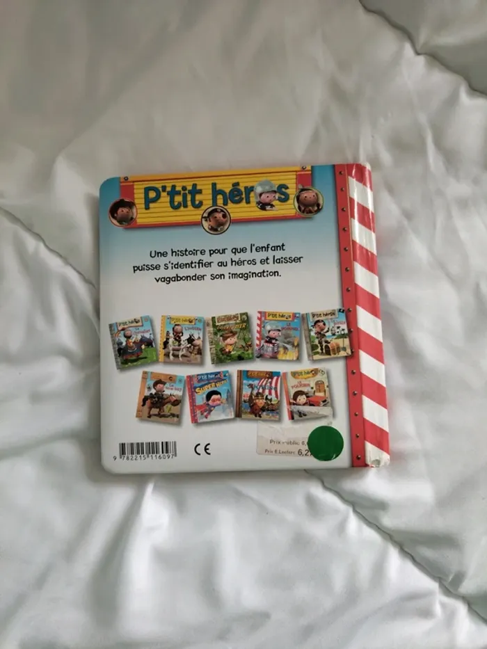 Livre ptit héros - le pompier - photo numéro 2