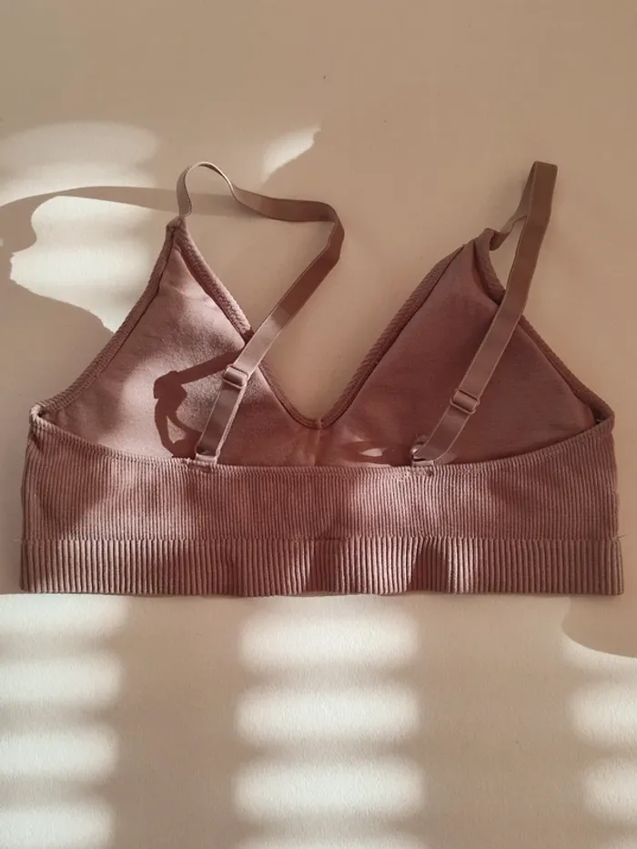 Brassière marron avec rembourrage - photo numéro 4