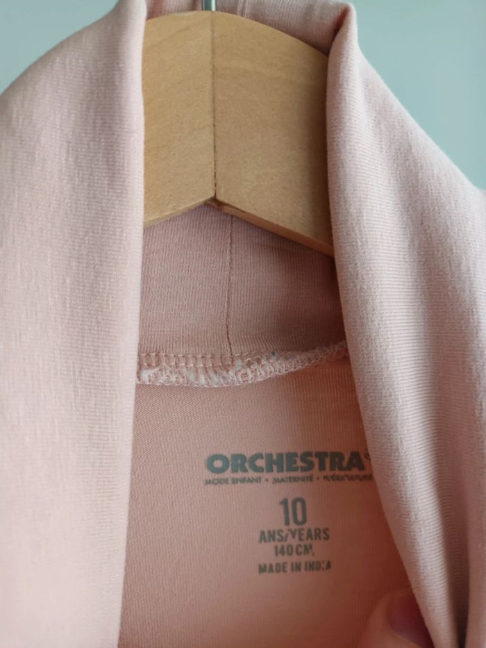 Sous pull avec col rose Orchestra 10 ans - photo numéro 3