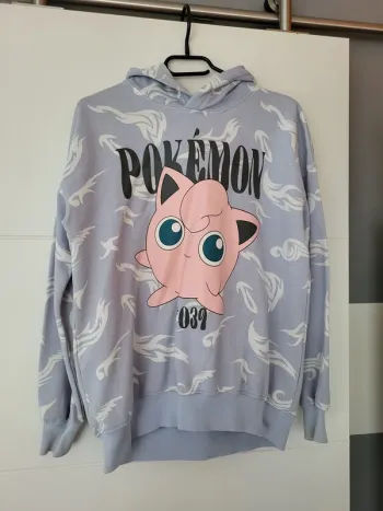 Sweat à capuche Pokémon Jigglypuff (Toudoudou) Taille 11-12 ans