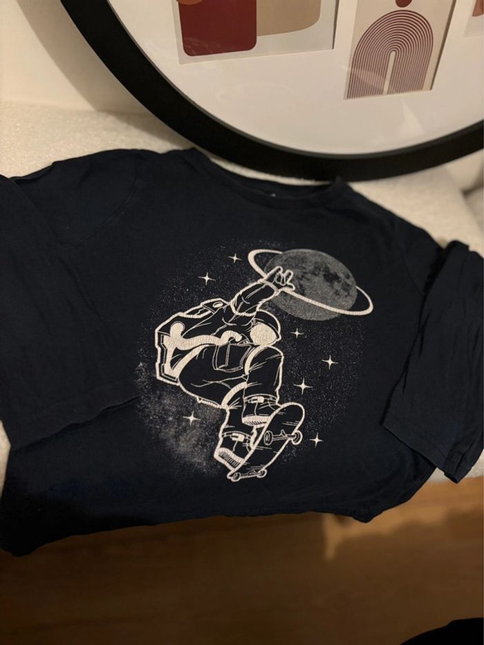 Lot tee shirt manches longues kiabi - photo numéro 3