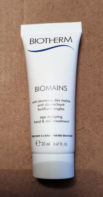 Crème de mains "Biotherm"