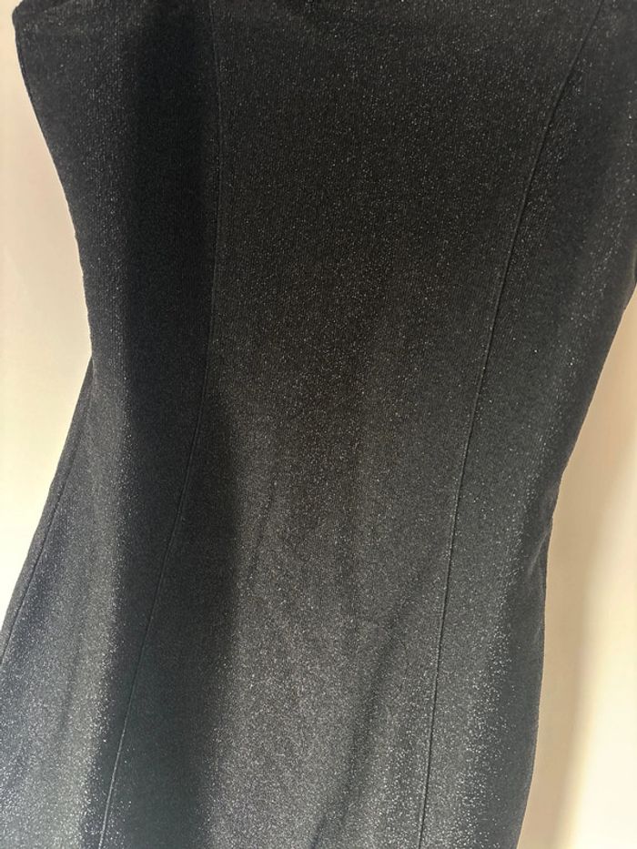 Robe courte pailletée à bretelles H&M - photo numéro 2