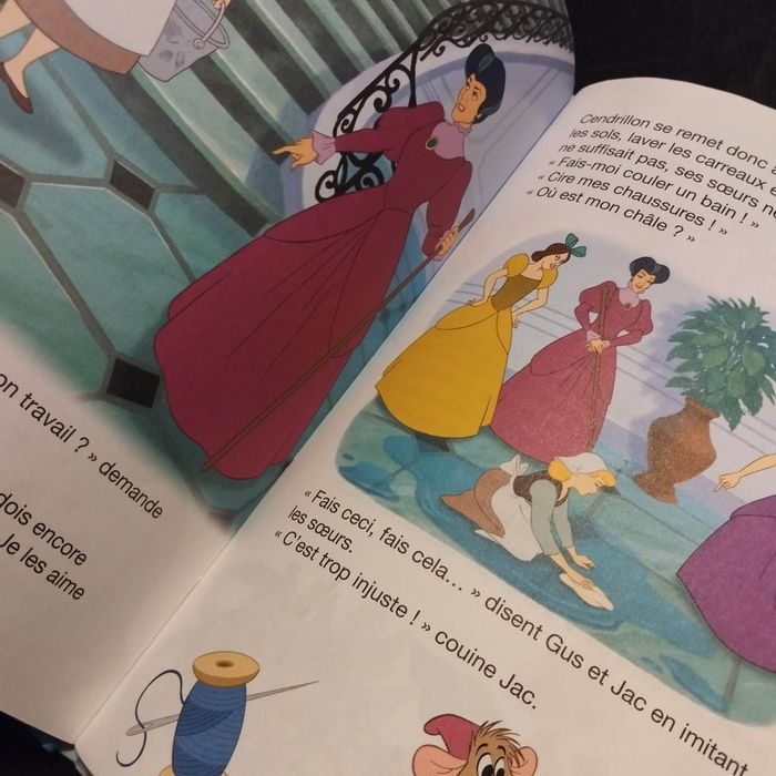 Livre enfant Disney Club du livre cendrillon - photo numéro 3