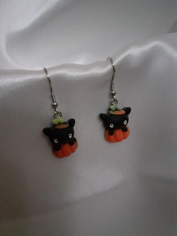 Boucles d'oreilles halloween