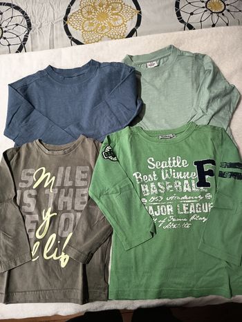 4 Tshirt manche longue