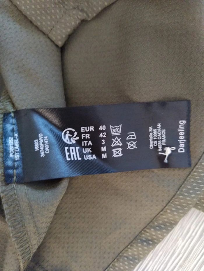 Chemise légère Darjeeling kaki taille 42 - photo numéro 5
