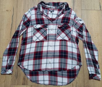 ONLY - Chemise oversize à rayures - Noir et blanc