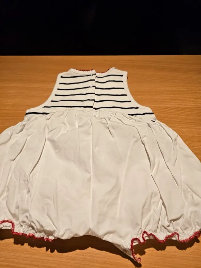 Combishort marinière 3 mois - photo numéro 2