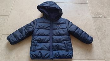 Manteau bleu 24 mois