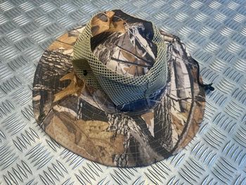 Chapeau camouflage protection solaire maille respirante peche randonnée chasse jungle camping