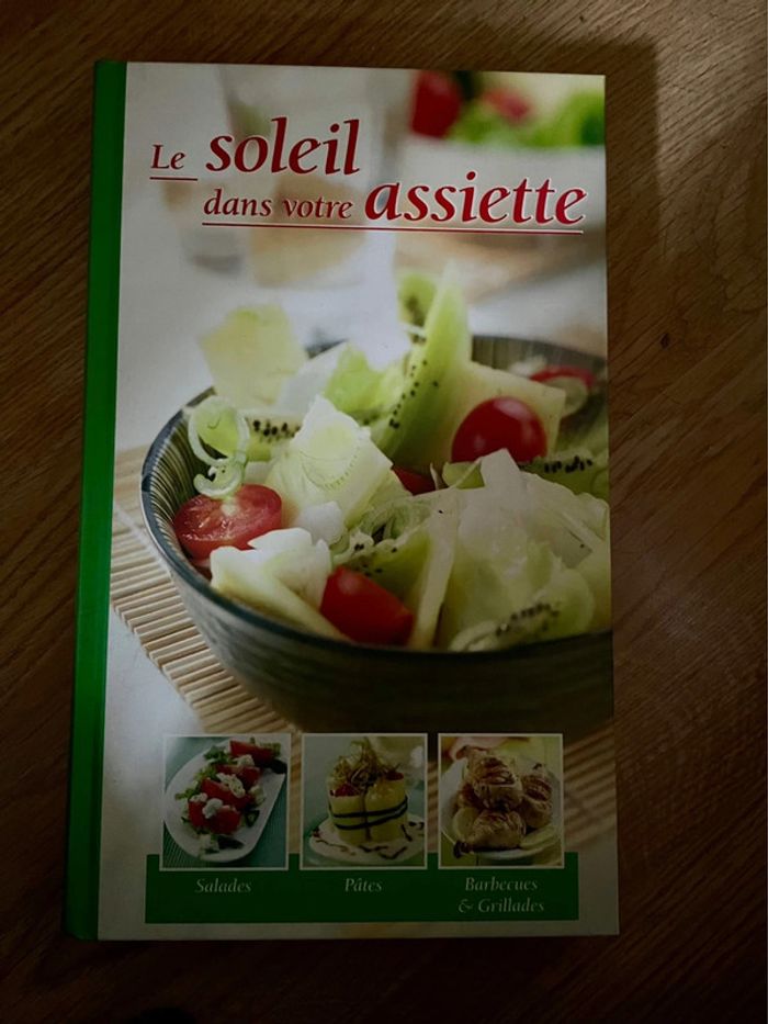 Livre de cuisine - Soleil dans l'assiette