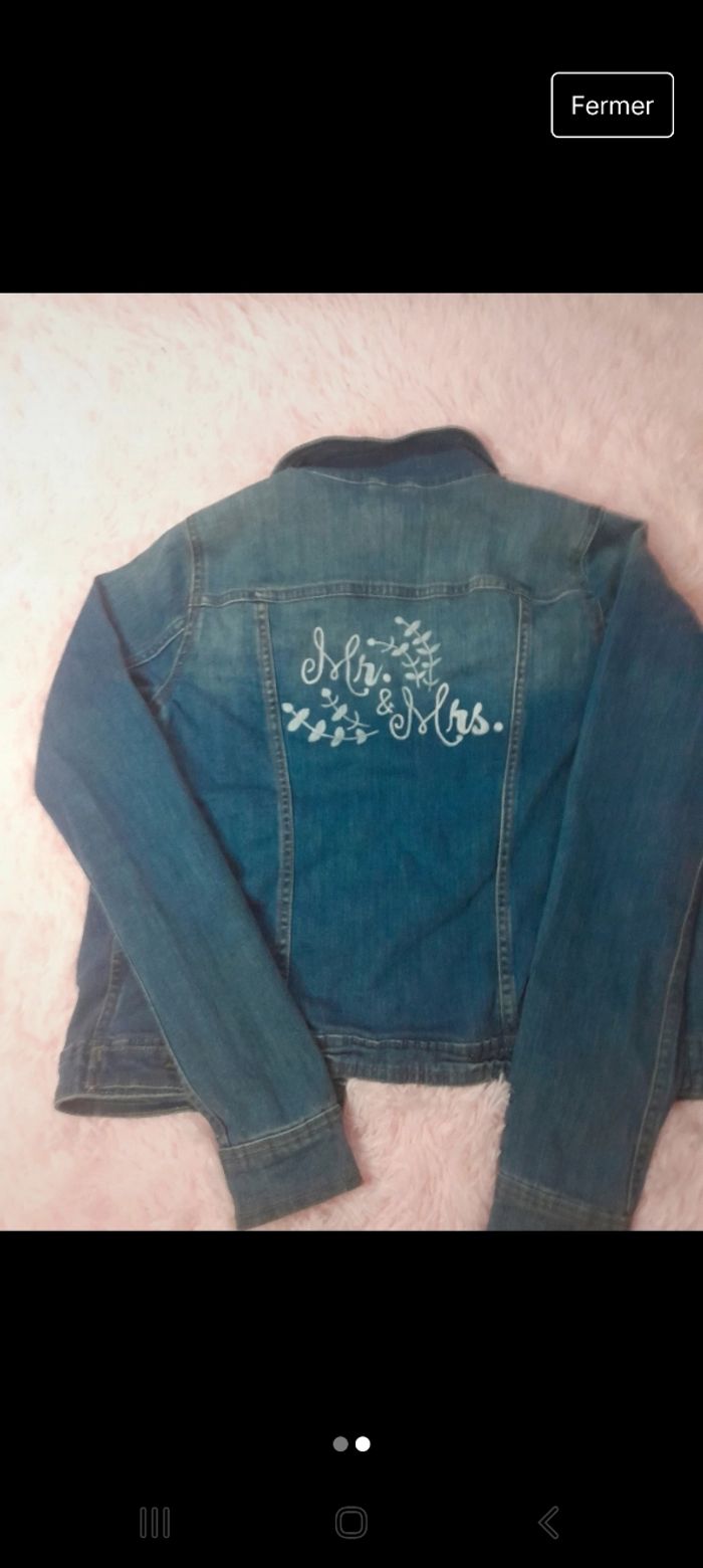 Veste en jeans mariage Denim Beebs by Kiabi