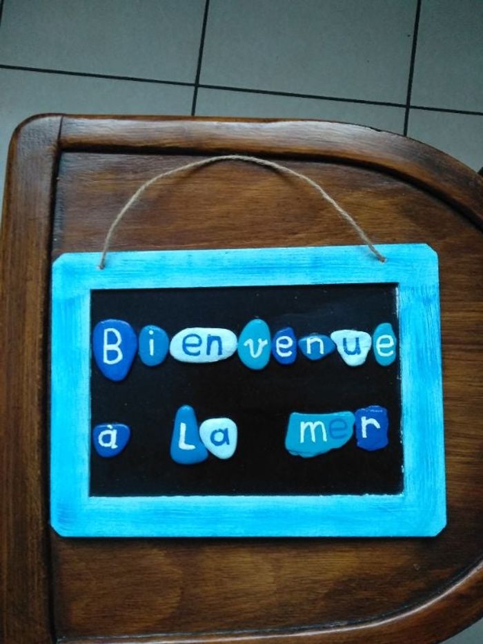 Ardoise de bienvenue