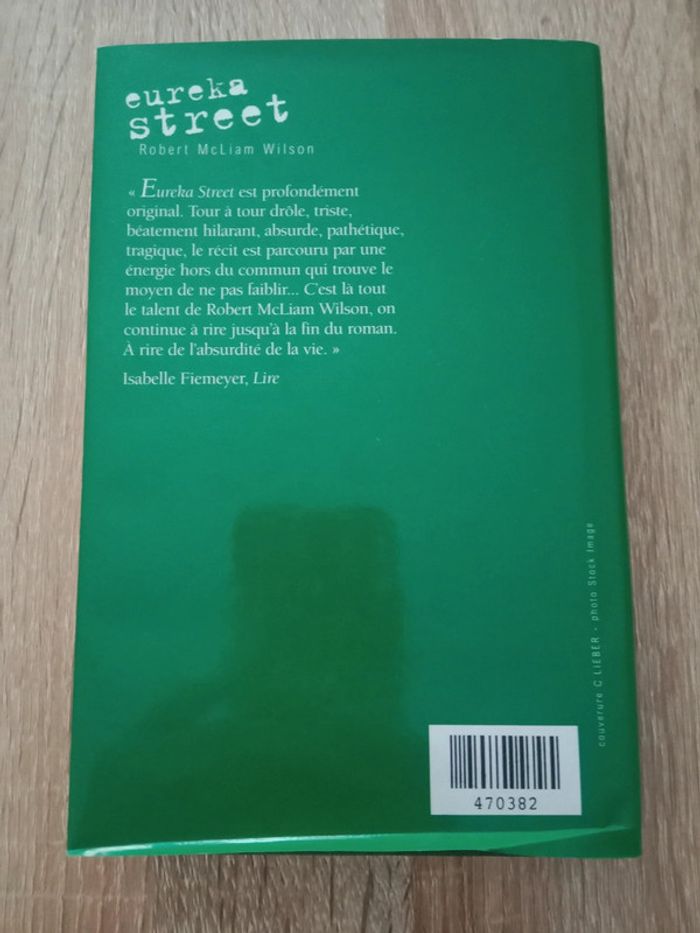 Robert McLiam Wilson 📚 Eureka street - photo numéro 2