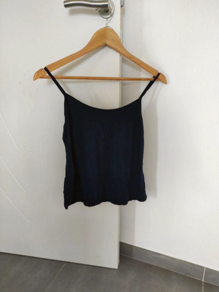 Débardeur bleu marine taille S